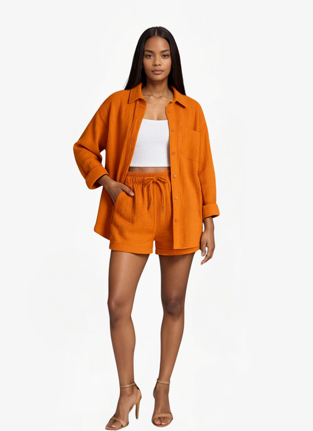 Lea Bergen™ | Luftig Bomull Lounge Sett