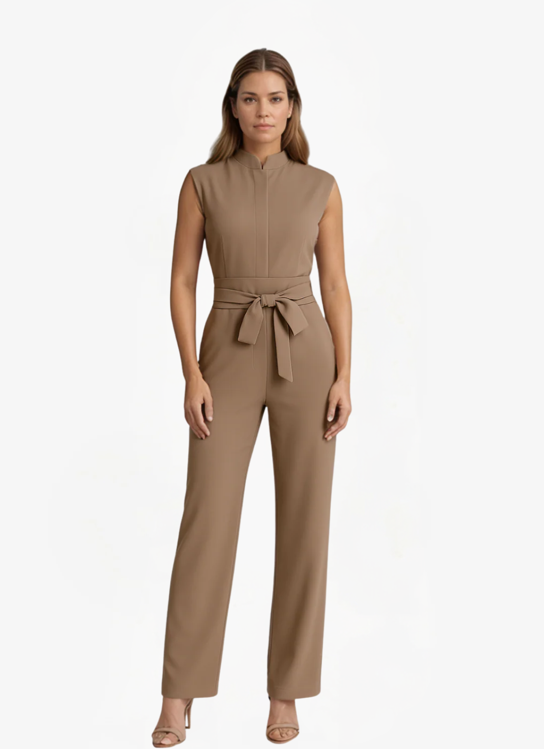 Lea Bergen™ | Elegant jumpsuit med belte