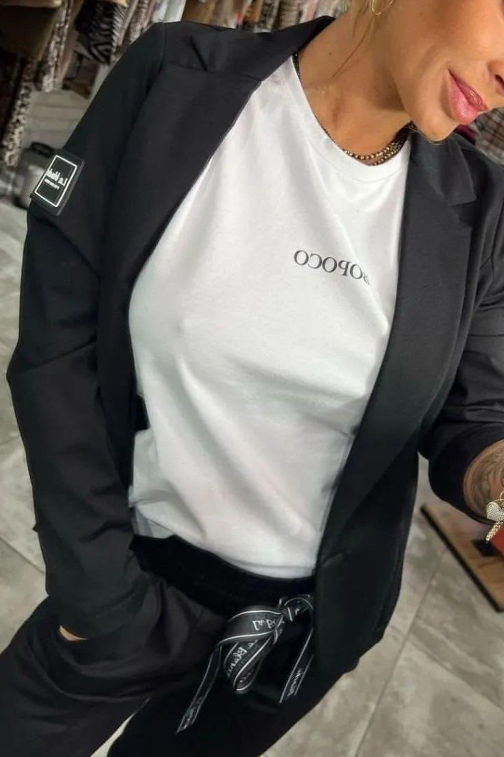 Lea Bergen™ | Ensemble Blazer og Jogger Sett