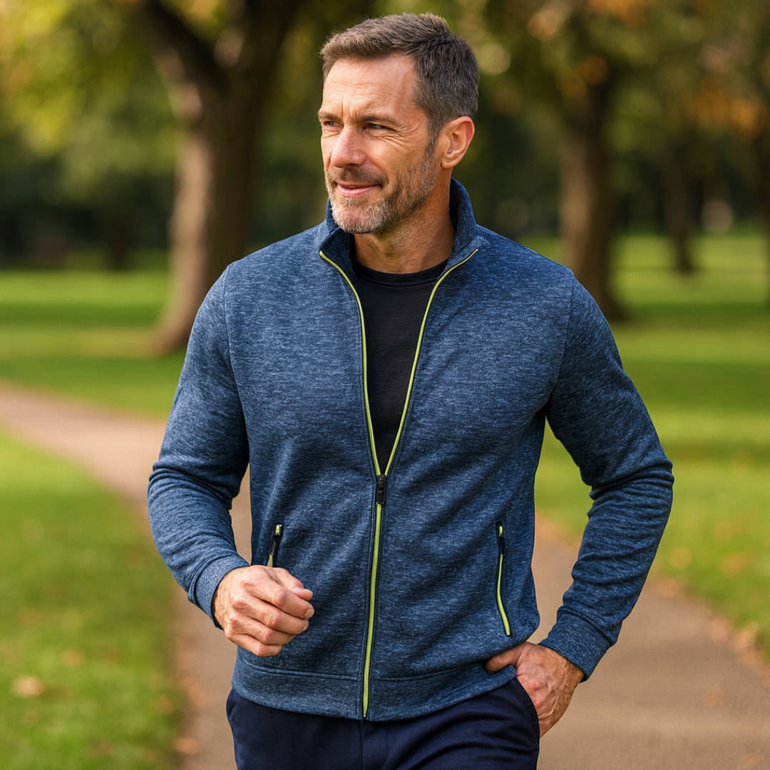 Clive™ – Klassisk Zip-Up Strikkegenser