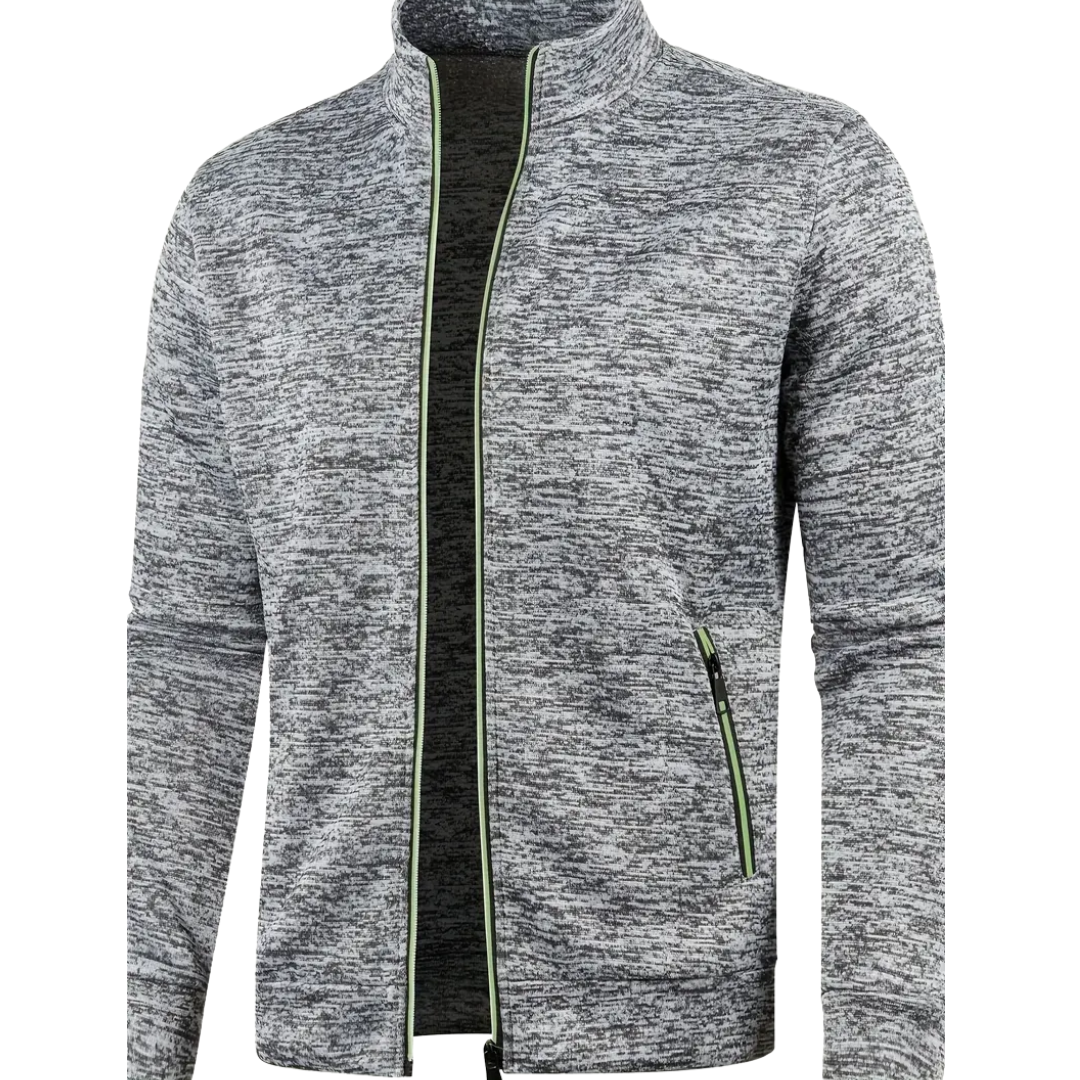Clive™ – Klassisk Zip-Up Strikkegenser