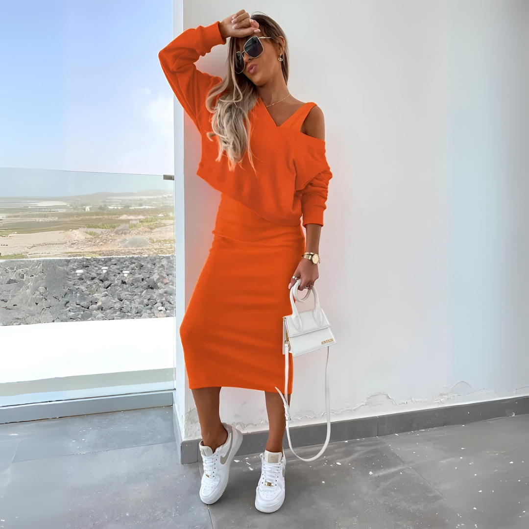 Lea Bergen™ | To-delt Off-Shoulder Sett