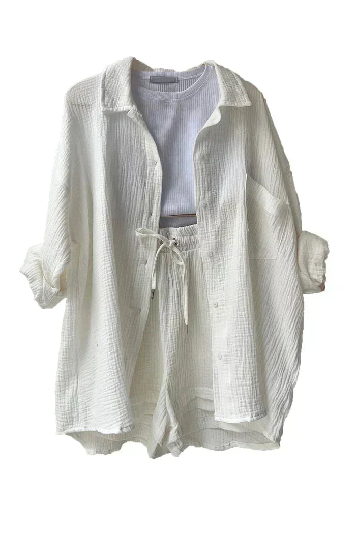 Lea Bergen™ | Luftig Bomull Lounge Sett