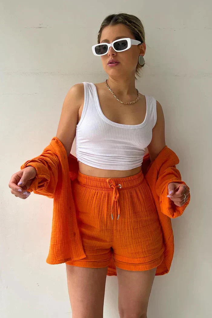 Lea Bergen™ | Luftig Bomull Lounge Sett