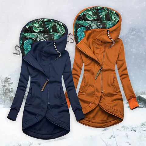 PATRICIA - Elegant og varm vinterjakke med hette