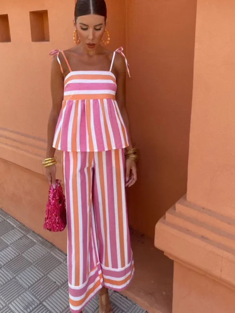 Lea Bergen™ | Riviera Stripet Sommersett