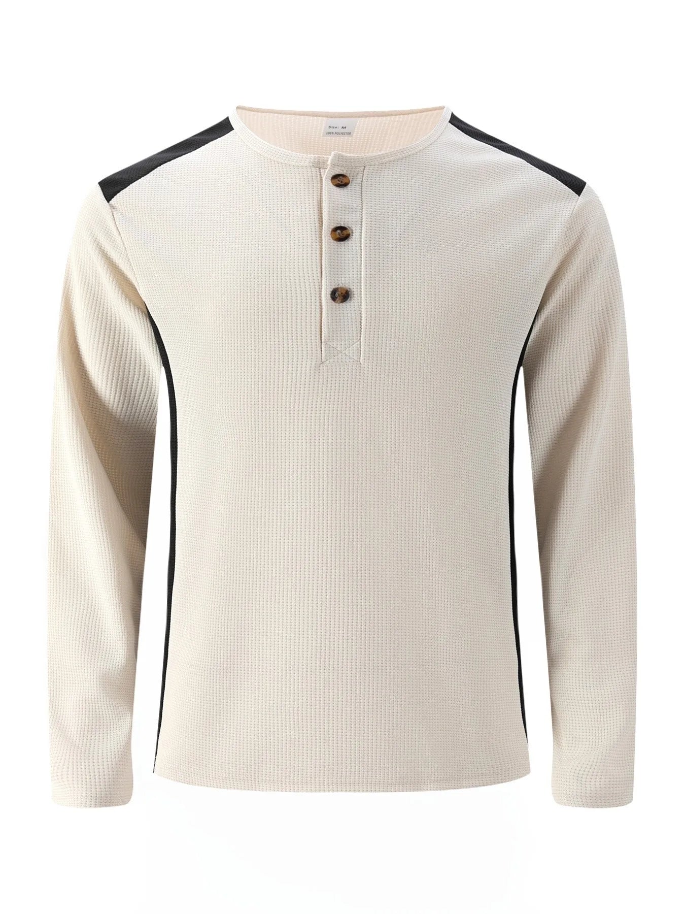 Stein | Langermet skjorte med vaffelmønster