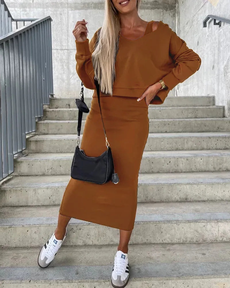 Lea Bergen™ | Strikket loungewear-sett