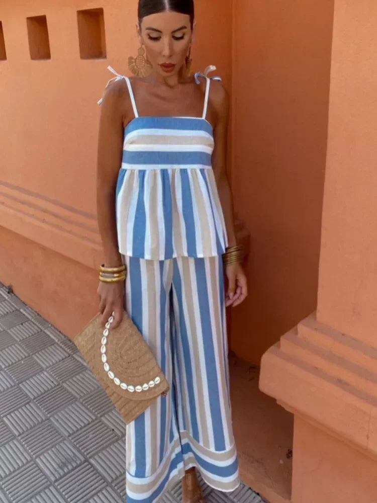 Lea Bergen™ | Riviera Stripet Sommersett