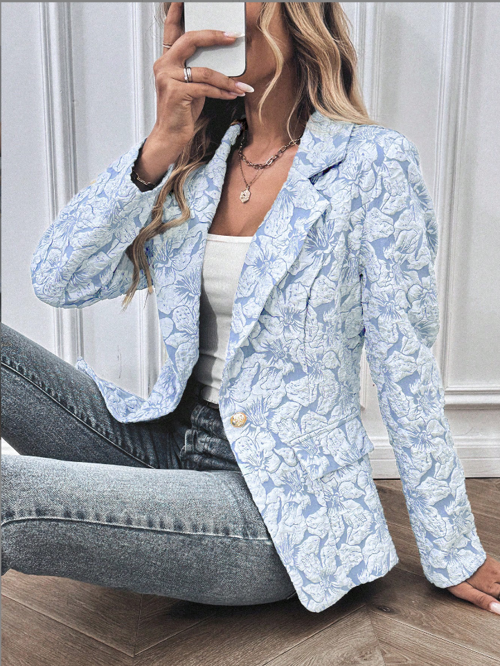 CAROLINE | BLOMSTERMØNSTER BLAZER