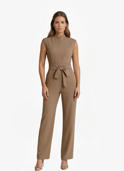 Lea Bergen™ | Elegant jumpsuit med belte