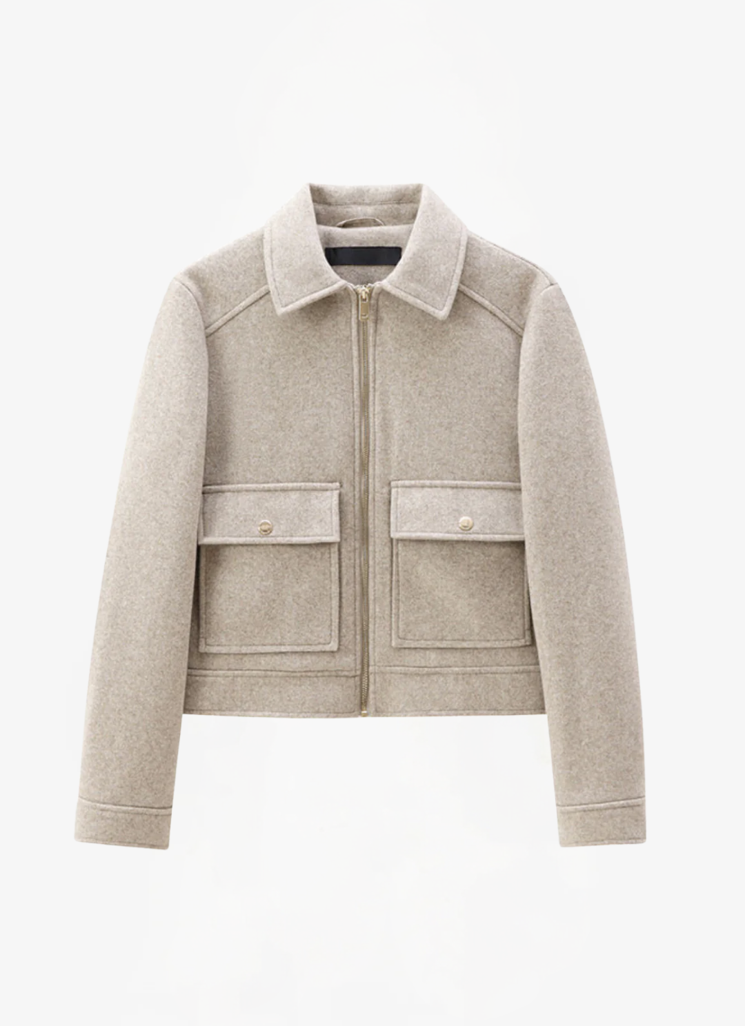 Lea Bergen™ | Tweed zip-jakke