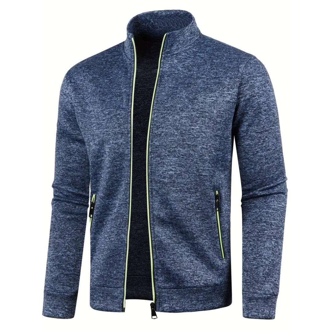 Clive™ – Klassisk Zip-Up Strikkegenser