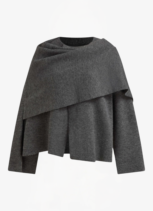 Lea Bergen™ | Asymmetrisk cardigan