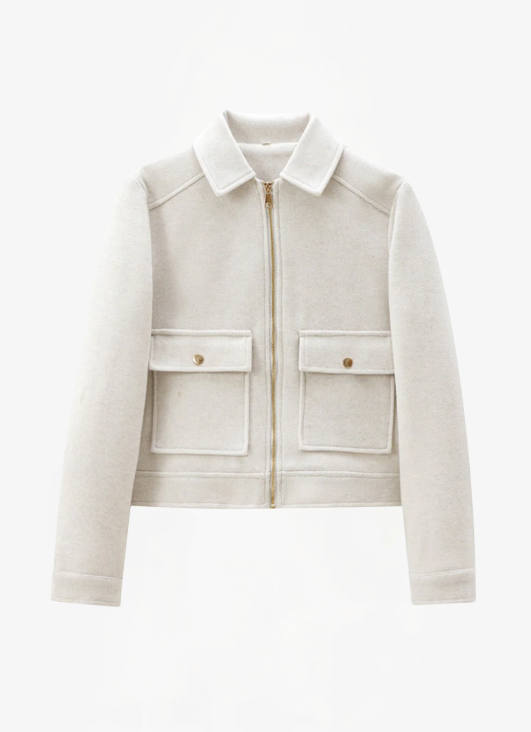 Lea Bergen™ | Tweed zip-jakke