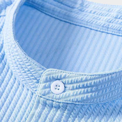 Jarl | Elegant sommer skjorte med stående krage