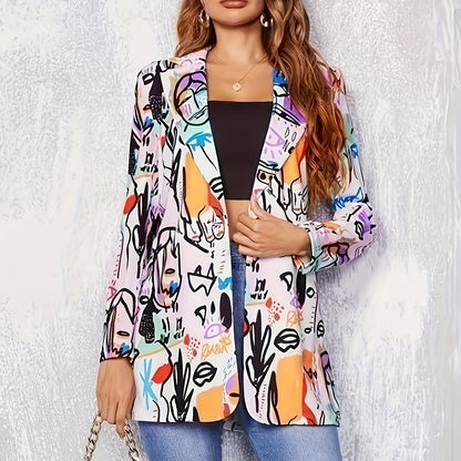 JOLENE | STATEMENT PRINT BLAZER