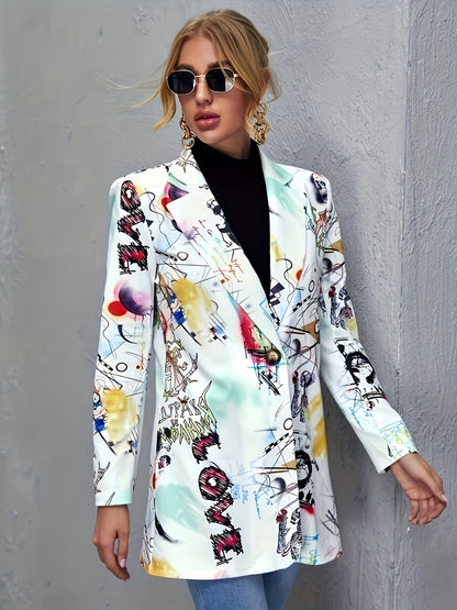 JOLENE | STATEMENT PRINT BLAZER