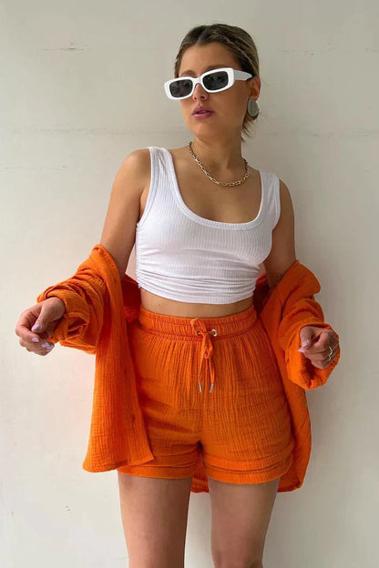 Lea Bergen™ | Luftig Bomull Lounge Sett