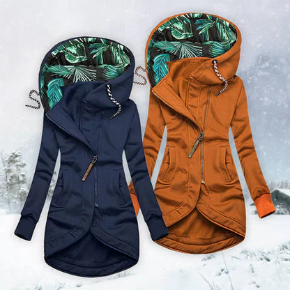 PATRICIA - Elegant og varm vinterjakke med hette