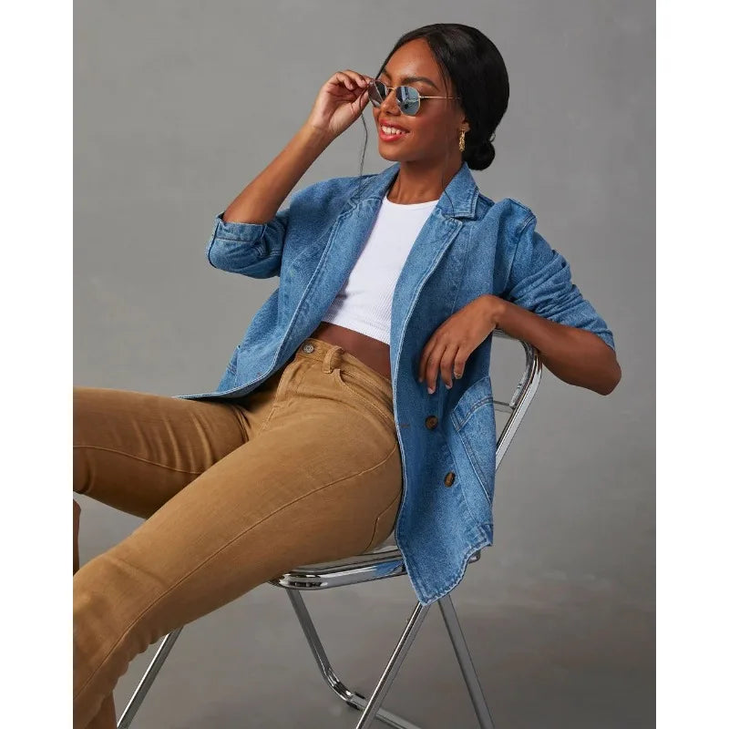 ROBIN | DENIM BLAZER JAKKE
