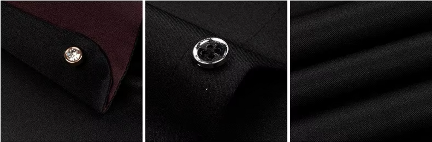 Egor | Luksuriøs kontrastskjorte