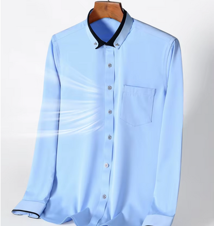 Egor | Luksuriøs kontrastskjorte