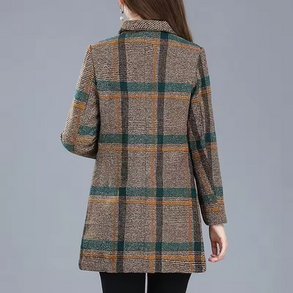 DOROTHY | LANG RUTET KÅPE BLAZER