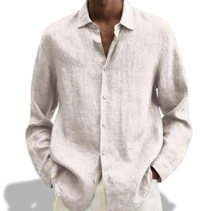 Gunnar｜Elegant oversize flanellskjorte for menn