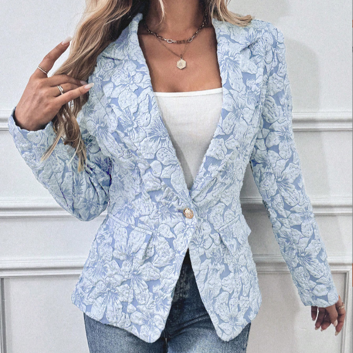 CAROLINE | BLOMSTERMØNSTER BLAZER