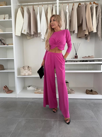 Lea Bergen™ | To-delt sett med twist