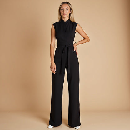 Lea Bergen™ | Elegant jumpsuit med belte